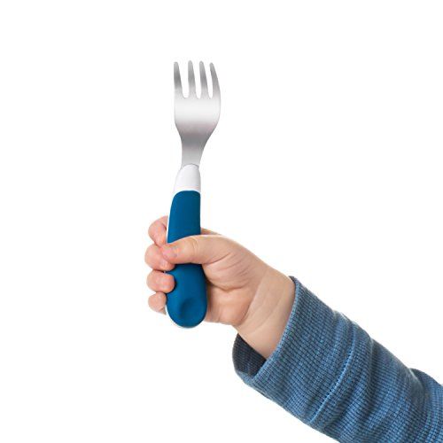 옥소 [아마존베스트]OXO Tot Training Fork/Spoon Set, Navy