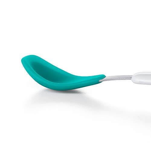 옥소 [아마존베스트]OXO Tot On-The-Go Feeding Spoon with Travel Case, Teal