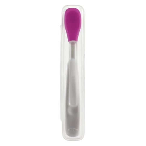 옥소 [아마존베스트]OXO Tot On-the-Go Feeding Spoon with Travel Case- Pink