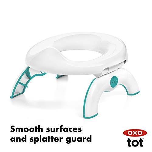 옥소 [아마존베스트]OXO Tot 2-in-1 Go Potty for Travel - Teal