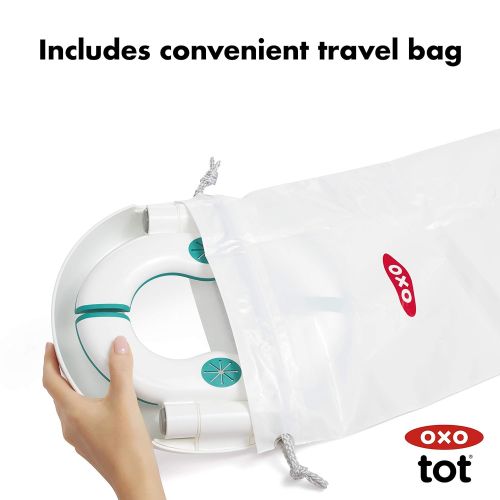 옥소 [아마존베스트]OXO Tot 2-in-1 Go Potty for Travel - Teal