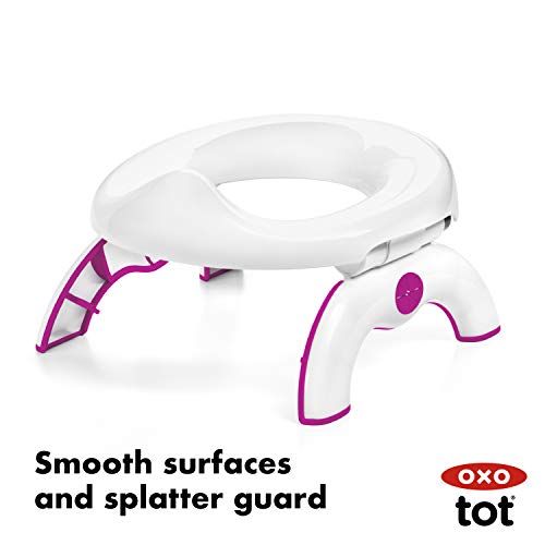 옥소 [아마존베스트]OXO Tot 2-in-1 Go Potty for Travel - Pink