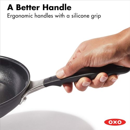 옥소 [아마존베스트]OXO Good Grips Non-Stick Open Frypan, 8 - Inch