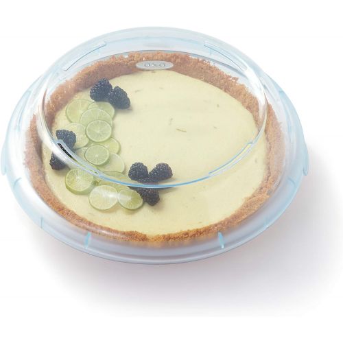 옥소 OXO Good Grips Glass Pie Plate with Lid, One Size