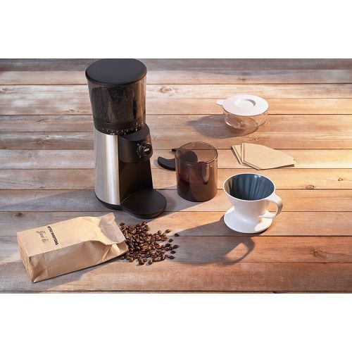 옥소 OXO BREW Conical Burr Coffee Grinder with Integrated Scale