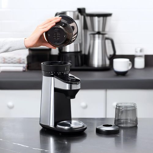 옥소 OXO BREW Conical Burr Coffee Grinder with Integrated Scale