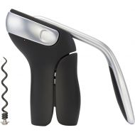 OXO Steel Vertical Lever Corkscrew with Removable Foil Cutter