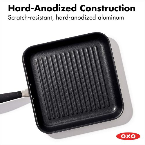 옥소 OXO Good Grips Nonstick Black Grill Pan, 11