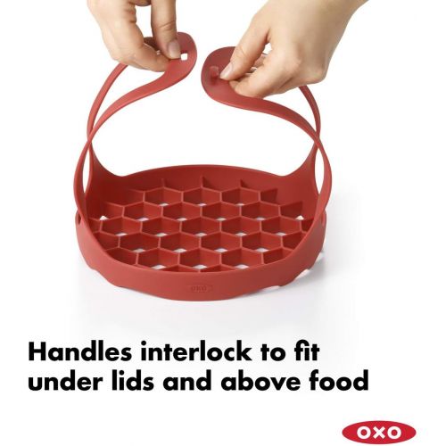 옥소 OXO Good Grips Pressure Cooker Bakeware Sling, Red