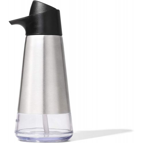 옥소 OXO Good Grips Stainless Steel Easy Press Dispenser