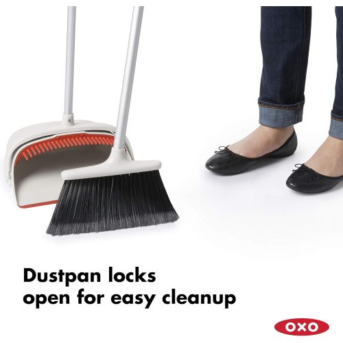 옥소 OXO Good Grips Sweep Set with Extendable Broom