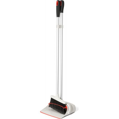 옥소 OXO 1335280 Good Grips Small Upright Sweep Set,White/Orange