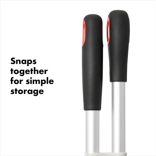 옥소 OXO 1335280 Good Grips Small Upright Sweep Set,White/Orange