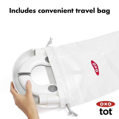 옥소 OXO Tot 2-in-1 Go Potty for Travel - Gray