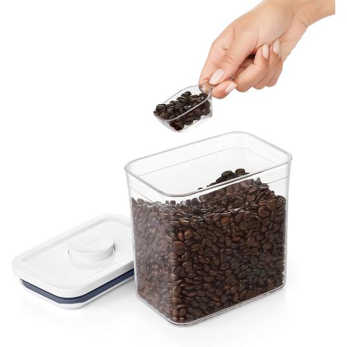 옥소 OXO 11235500NEW Good Grips POP Container Coffee Scoop,Clear