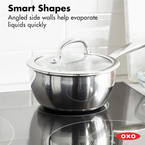 옥소 OXO Good Grips Tri-Ply Stainless Steel Pro 13 Piece Set: Kitchen & Dining