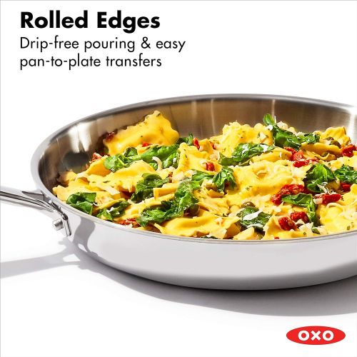 옥소 OXO Good Grips Tri-Ply Stainless Steel Pro 13 Piece Set: Kitchen & Dining