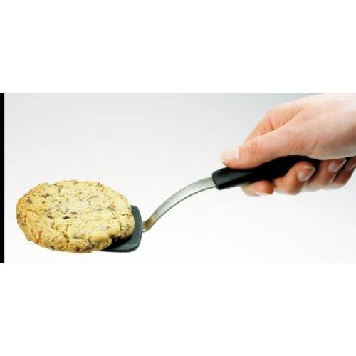 옥소 OXO 1147100 Good Grips Silicone Cookie Spatula, Gray, 4 inches: Kitchen & Dining