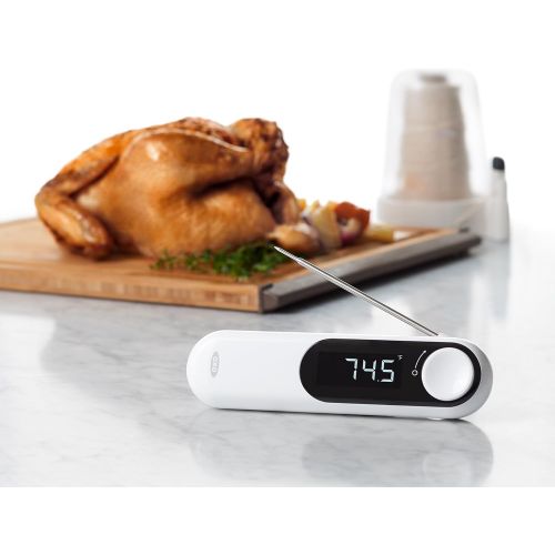 옥소 OXO Good Grips Thermocouple Thermometer, White, One Size: Kitchen & Dining