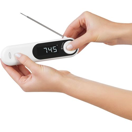 옥소 OXO Good Grips Thermocouple Thermometer, White, One Size: Kitchen & Dining