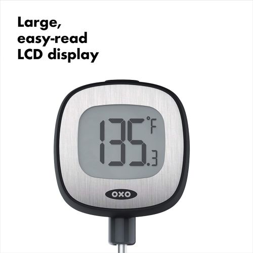 옥소 OXO Good Grips Chefs Precision Digital Instant Read Thermometer, Black, 1: Kitchen & Dining