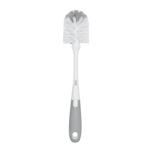 옥소 OXO Tot Bottle Brush with Nipple Cleaner and Stand, Gray