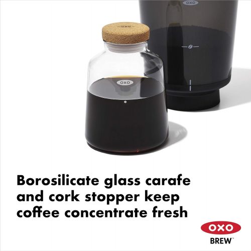 옥소 [아마존베스트]OXO BREW Compact Cold Brew Coffee Maker