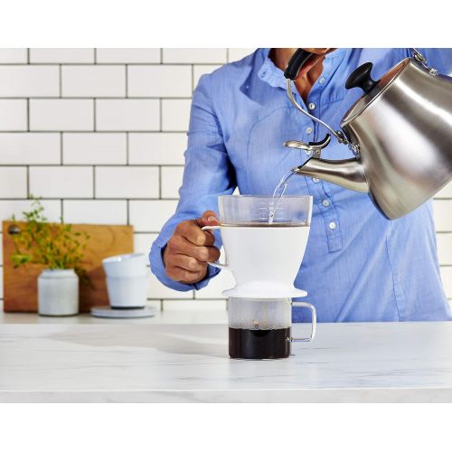 옥소 OXO Brew Pour-Over Coffee Maker with Water Tank