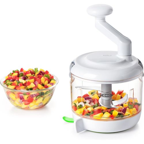 옥소 OXO Good Grips One Stop Chop Manual Food Processor