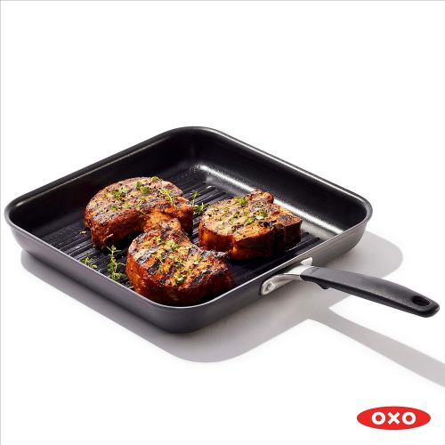 옥소 OXO Good Grips Nonstick Black Grill Pan, 11