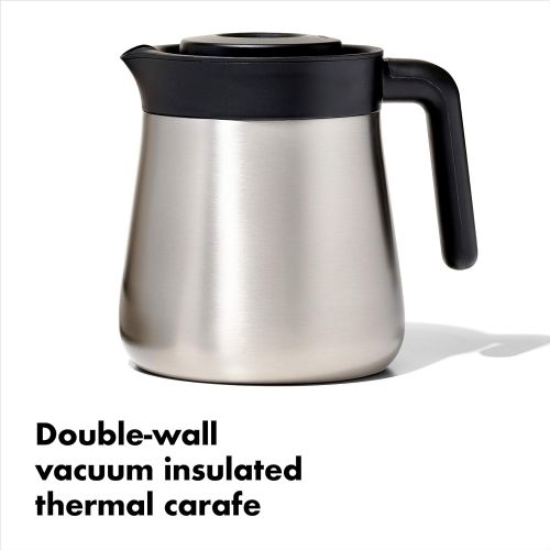 옥소 [아마존베스트]OXO Brew 8 Cup Coffee Maker, One Size, Steel