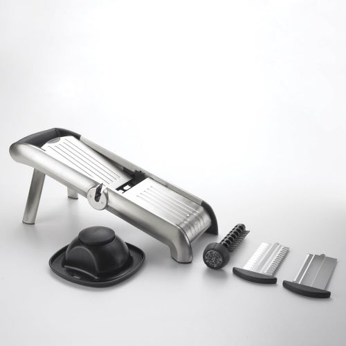 옥소 OXO 3105300 SteeL Chefs Mandoline Slicer Silver