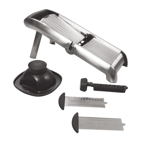 옥소 OXO 3105300 SteeL Chefs Mandoline Slicer Silver