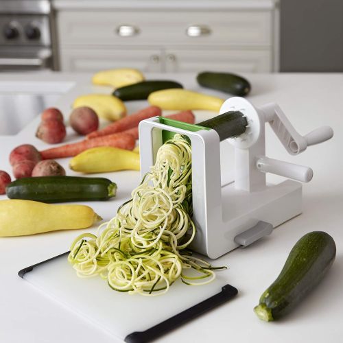 옥소 OXO Good Grips 3-Blade Tabletop Spiralizer with StrongHold Suction