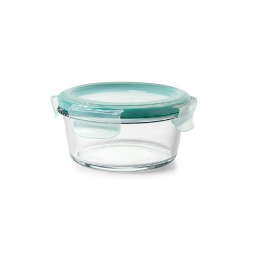 옥소 OXO Good Grips 8 Piece Smart Seal Glass Round Container Set