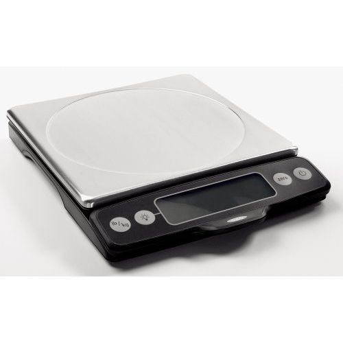 옥소 OXO Good Grips Stainless Steel Food Scale with Pull-Out Display, 11-Pound