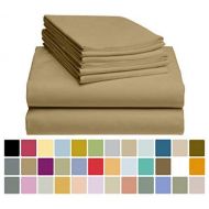 OYO COLLECTION Mega Sale on Amazon QUEEN SIZE SHEETS LUXURY SOFT 600-TC EGYPTIAN COTTON - Sheet Set for QUEEN Size (60x80) Mattress Fits 7-9 Inches Fully Elastic Deep Pocket (Solid