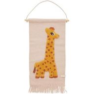 OYOY - Wandteppich - Giraffe - 95% Wolle, 5% Baumwolle - H70 x B32 cm