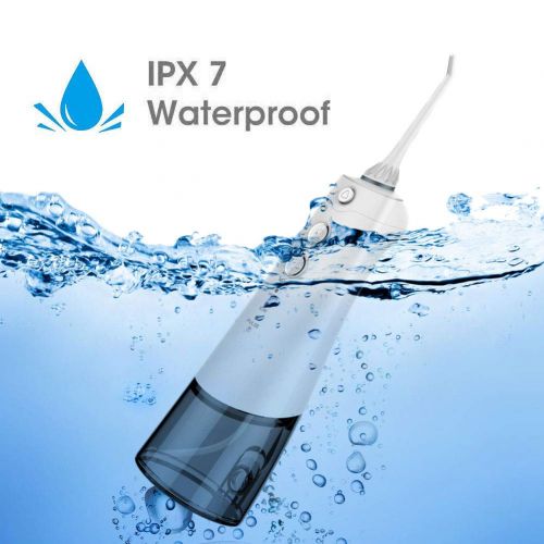  OYUNKEY Water Flosser,Cordless Oral Irrigator with IPX7 Waterproof 5 Jet Tips, 3 Modes Portable Dental Water...