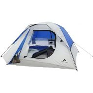 OZARK Trail Family Cabin Tent (Blue/White, 4 Person)