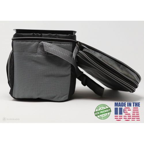  [아마존베스트]OZARK Ozark Trail 6 Can Cooler with Expandable Top (Black)