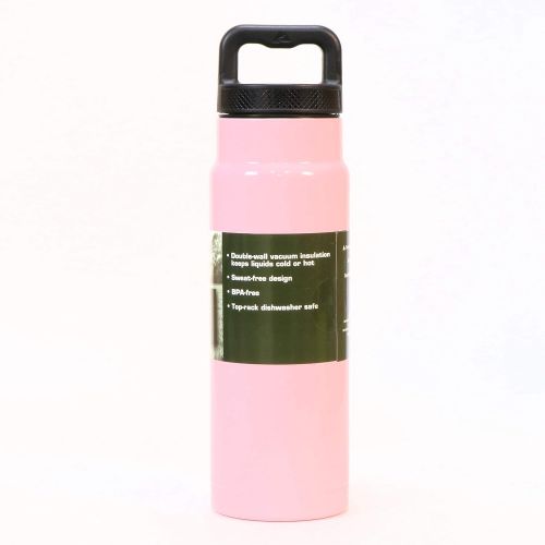 오자크트레일 [아마존베스트]OZARK TRAIL 24 Ounce Double Wall, Stainless Steel, Water Bottle (Pink)