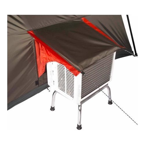  OZARK 12 Person Instant Cabin 16x16 3-room Tent in BrownRed