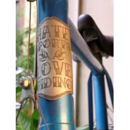 OaiGarage Bike badge hastily Sports Love Riding (aluminum)