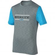 Oakley Mens Melange Short Sleeve Rashguard