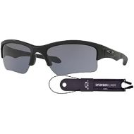 Oakley Quarter Jacket OO9200 Sunglasses For Juniors+ BUNDLE Leash + BUNDLE with Designer iWear Eyewear Kit