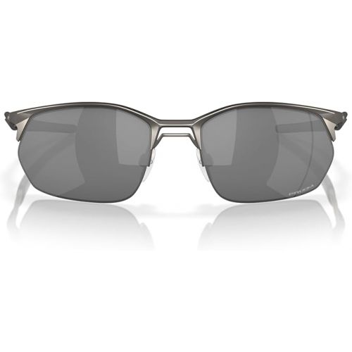 오클리 Oakley Men's Oo4145 Wire Tap 2.0 Rectangular Sunglasses