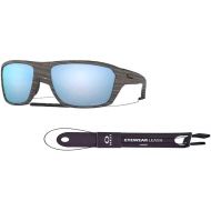 Oakley Split Shot OO9416 Rectangle Sunglasses for Men + BUNDLE Leash + BUNDLE with Designer iWear Eyewear Kit