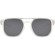 [아마존베스트]Oakley Mens Latch Alpha Sunglasses,OS,Matte Silver/Black