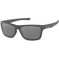 [아마존베스트]Oakley Holston OO9334 933411 58M Matte Dark Grey/Prizm Black Polarized Sunglasses For Men+BUNDLE with Oakley Accessory Leash Kit: Sports & Outdoors